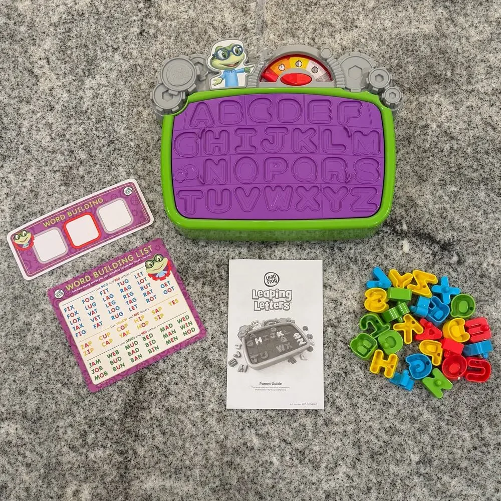Leap Frog Leaping Letters Race the Clock Game ABC Alphabet Educational Learning